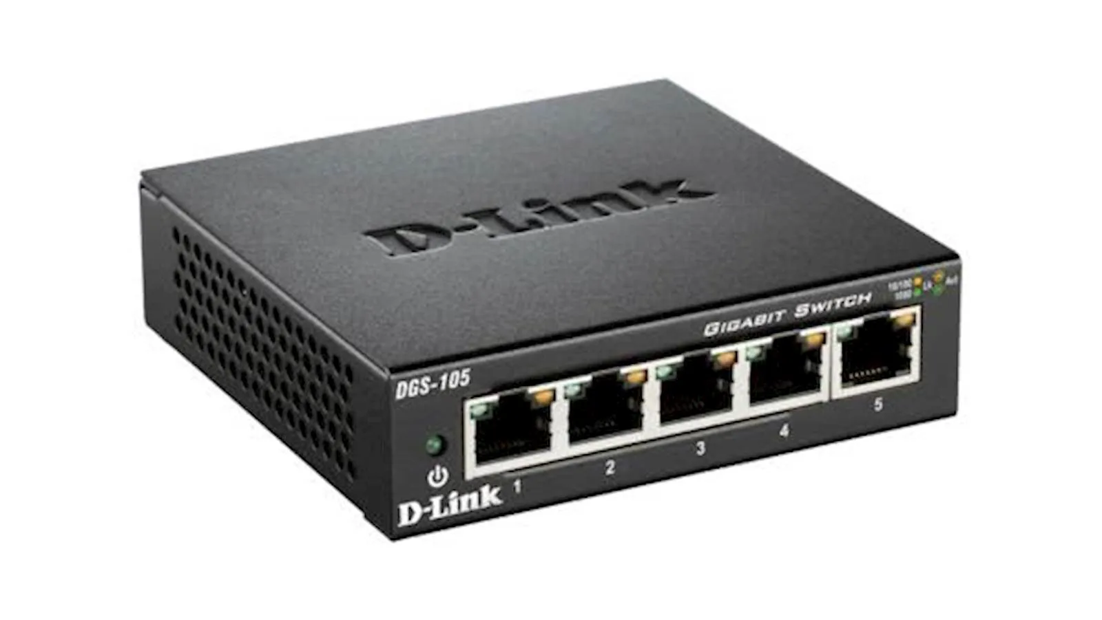 D-Link switch neupravljivi, DGS-105/E (metalno kućište) - slika 2