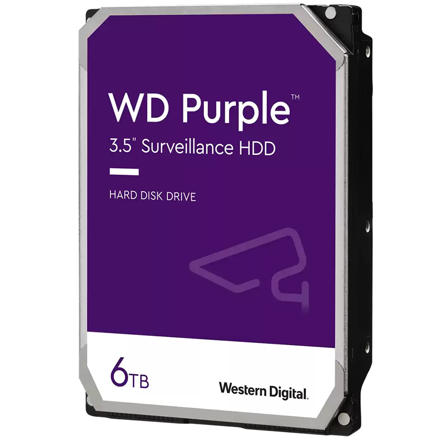 WD HDD 6TB SATA3 256MB PurpleIntellipower - slika 2