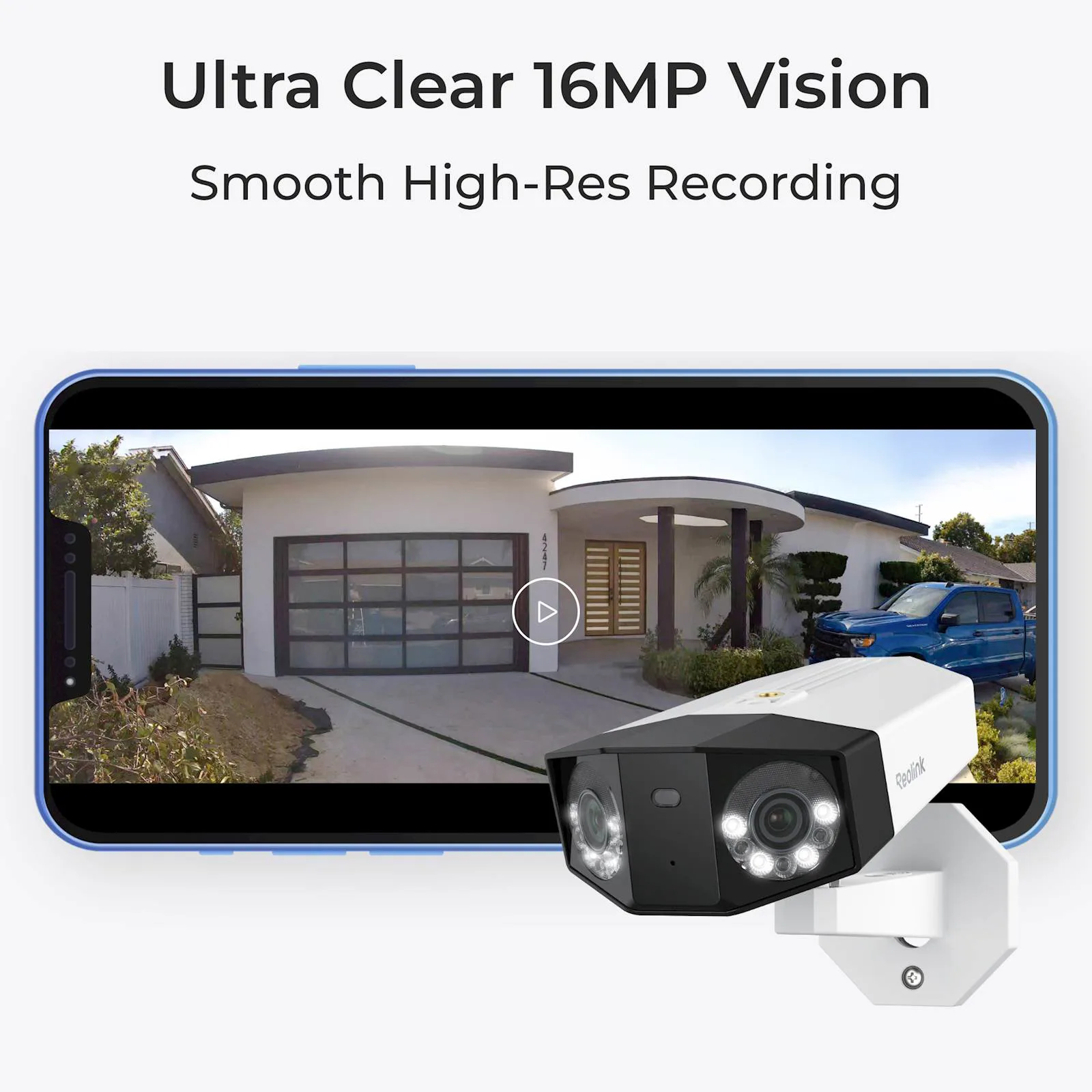 Reolink IP Kamera Duo serija P750 4K, 16MP, 180° panorama, POE - slika 8
