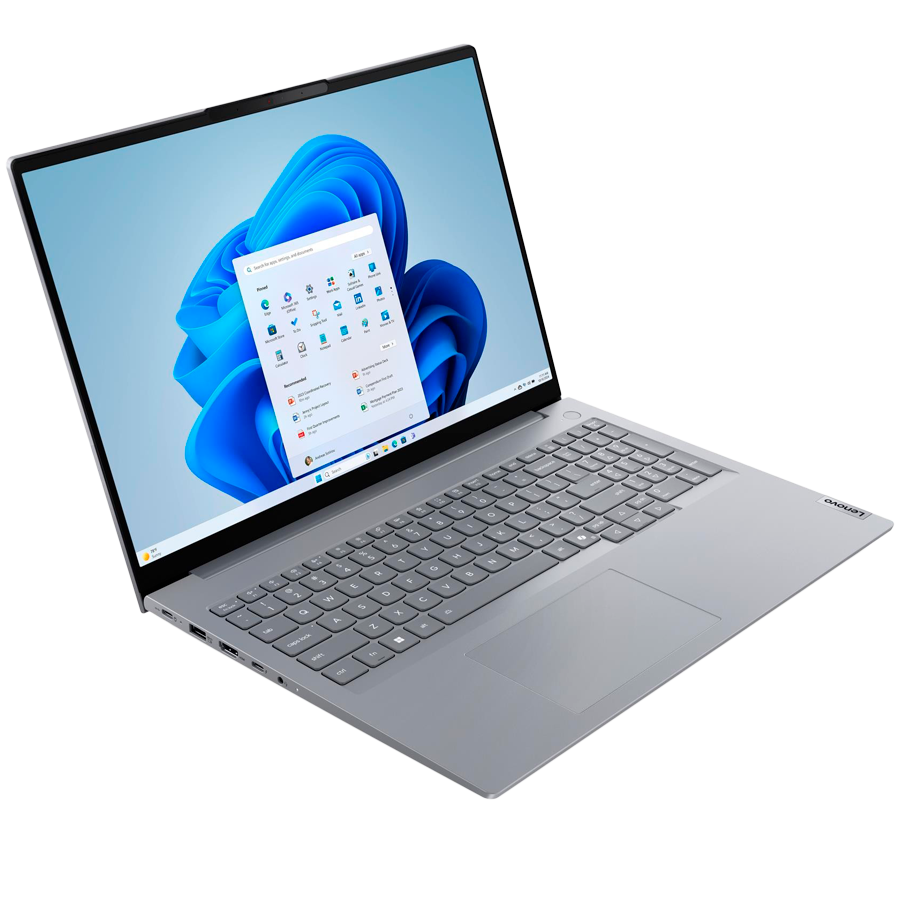 ThinkBook 16 G9 IRL, 16'' WUXGA (1920x1200) IPS 400 nits AG, Ultra 7 240H, 10C, 16GB DDR5, 512GB SSD M.2, Intel Intg,1080p IR Cam+Mic, WLAN + BT, 2x USB 3.2, 1x USB 3.2 Type C, 1x USB THB 4, HDMI, SD  - slika 2