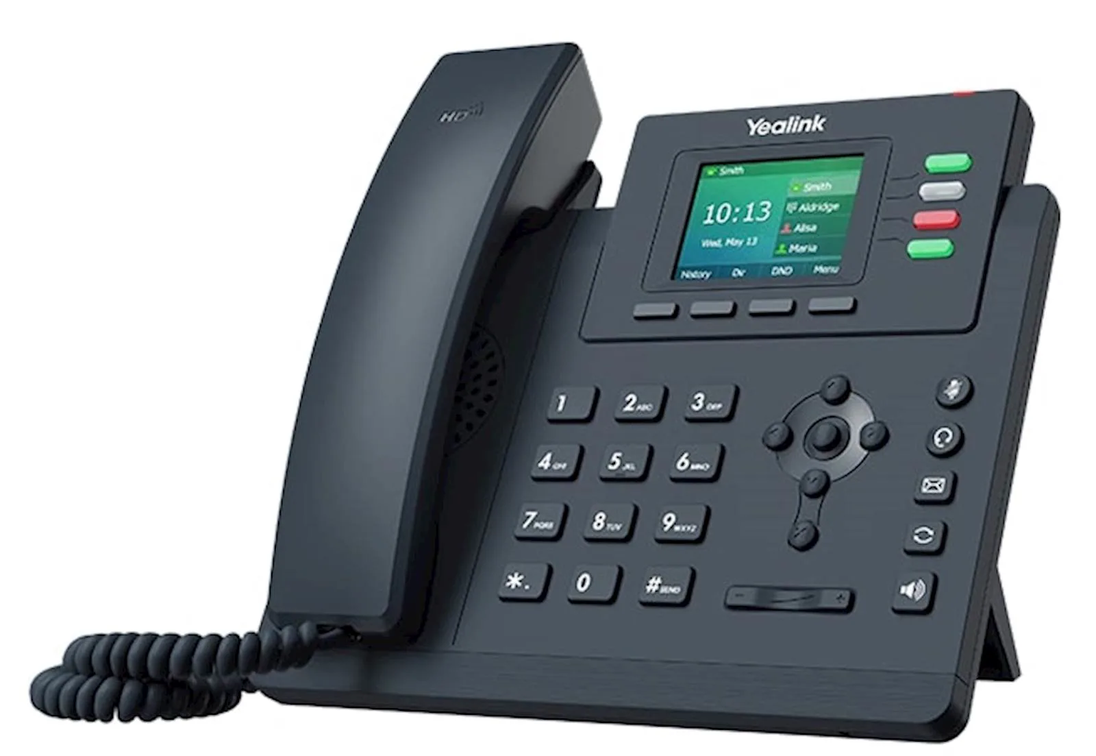 IP Telefon Yealink T33G, 2.4” color ekran, HD Voice, Smart Noise Filtering,4 SIP, Dualni Gigabit,PoE - slika 3