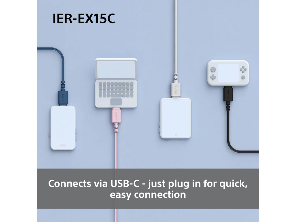 Sony In ear USB-C slušaliceboja crna - slika 3