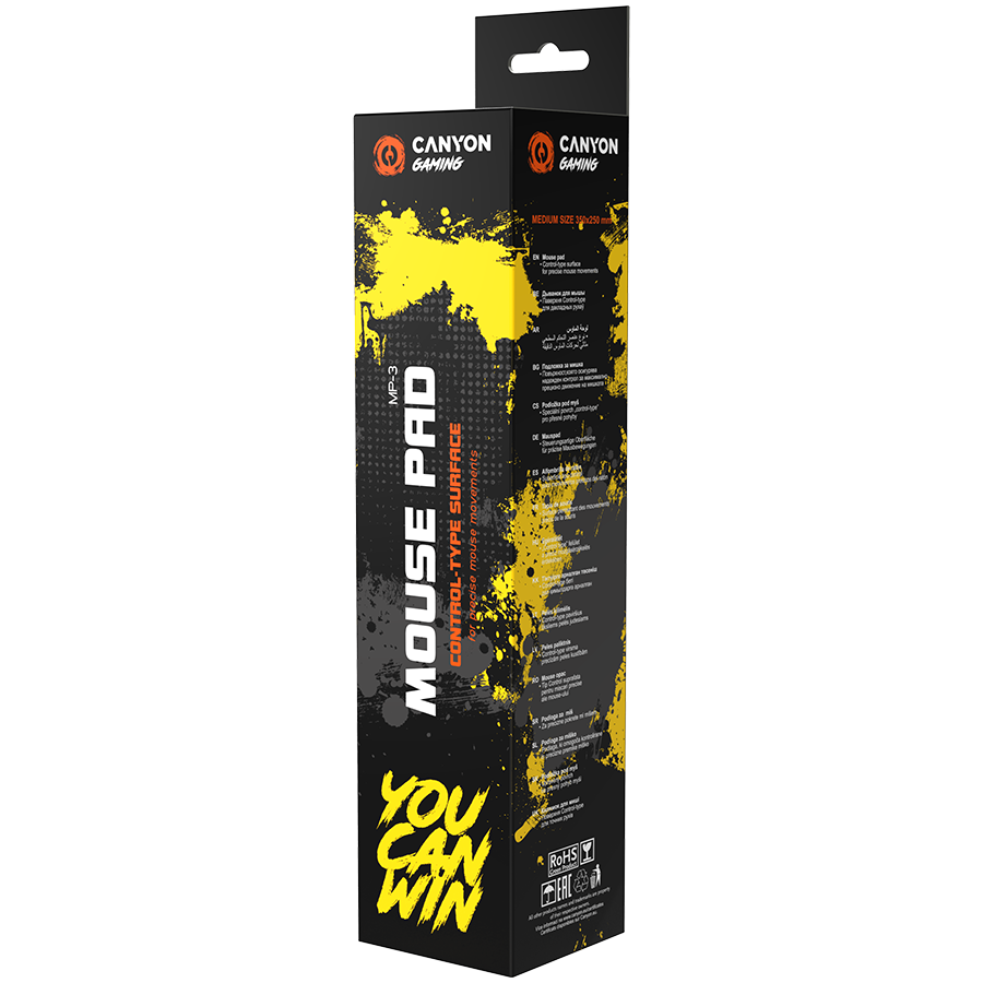 CANYON Gaming Mouse Pad 350X250X3mm - slika 3