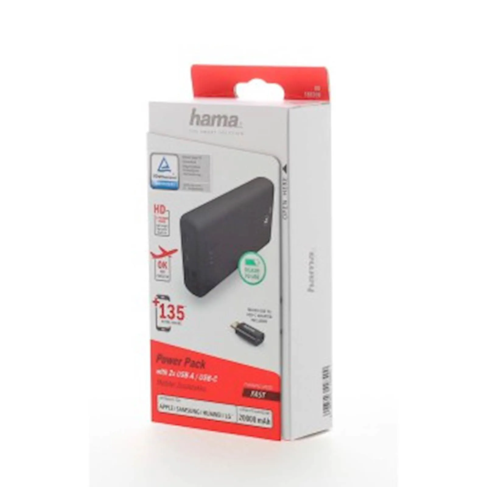 POWERBANK HAMA SUPREME 20HD, 20000 MAH - slika 2