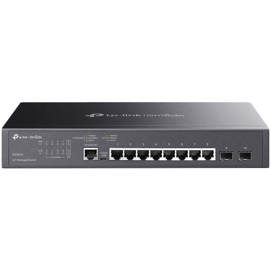 Switch TP-Link Omada 8-Port Gigabit L2+ Managed SG3210 - slika 6