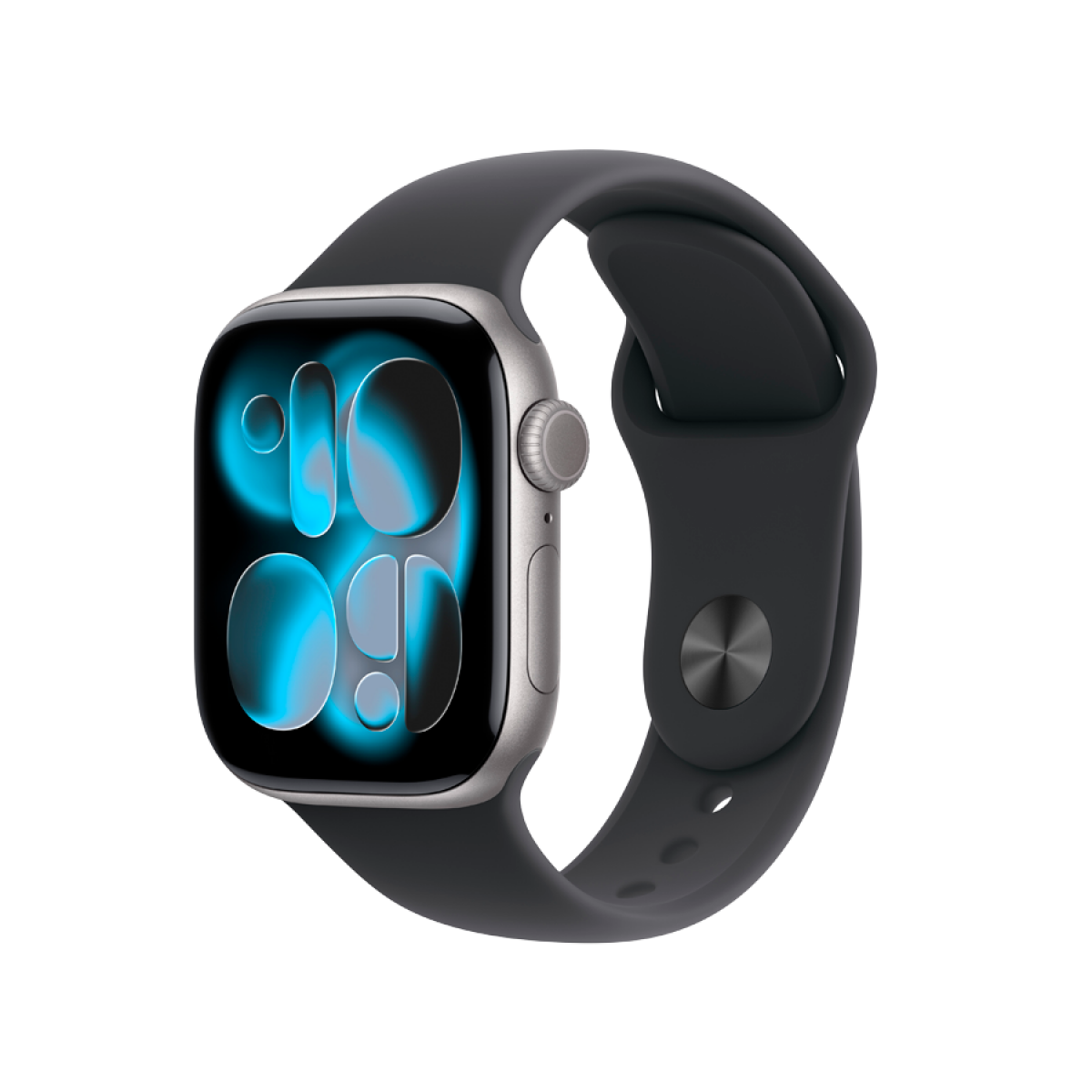 Apple Watch Series 11 GPS 42mm Space Grey Aluminium Case with Black Sport Band - S/M,Model A3331 - slika 5