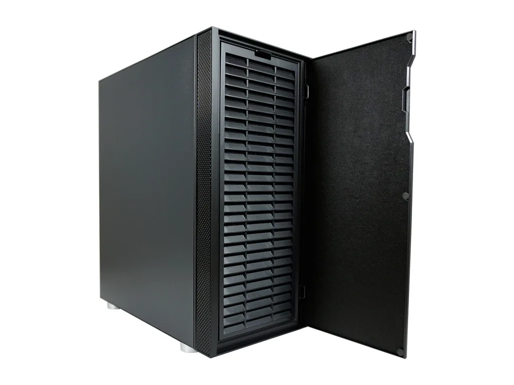 LC-Power Sound Insulated CaseLC-8000B, 1x USB-C, 2x USB-AE-ATX, ATX, Micro-ATX, Mini-ITX - slika 2