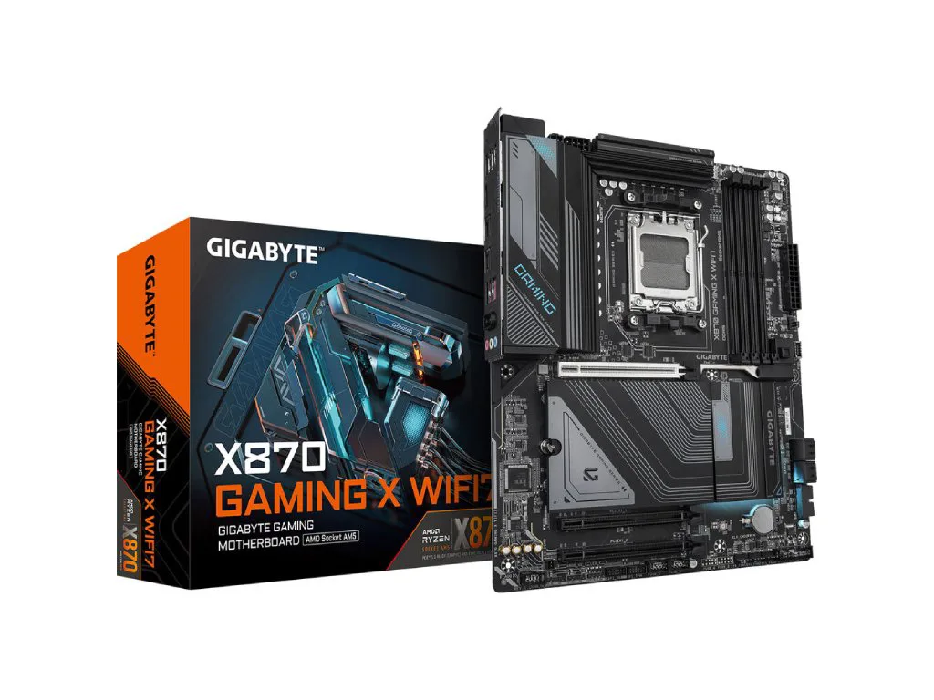 Gigabyte MB X870 GamingX WIFI7AM5; 4xDDR5; 3xM.2; 4xSATA10xUSB; WIFI 7; ATX; RAID; Bluetooth - slika 2