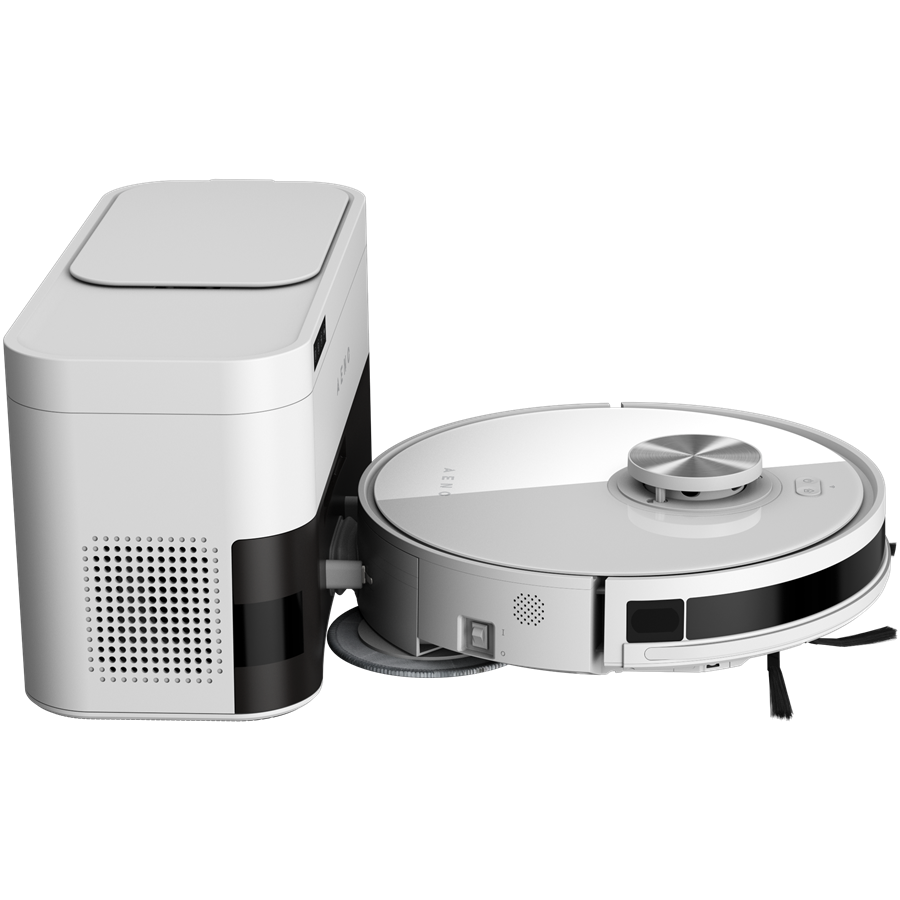 Robot Cleaner w/Dust Collector, white, 2in1 and dust tank, 4000pa, 3200mAh battery - slika 3