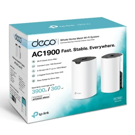 TP-Link Deco S7 (2-pack) AC1900 Whole Home Mesh Wi-Fi System - slika 2
