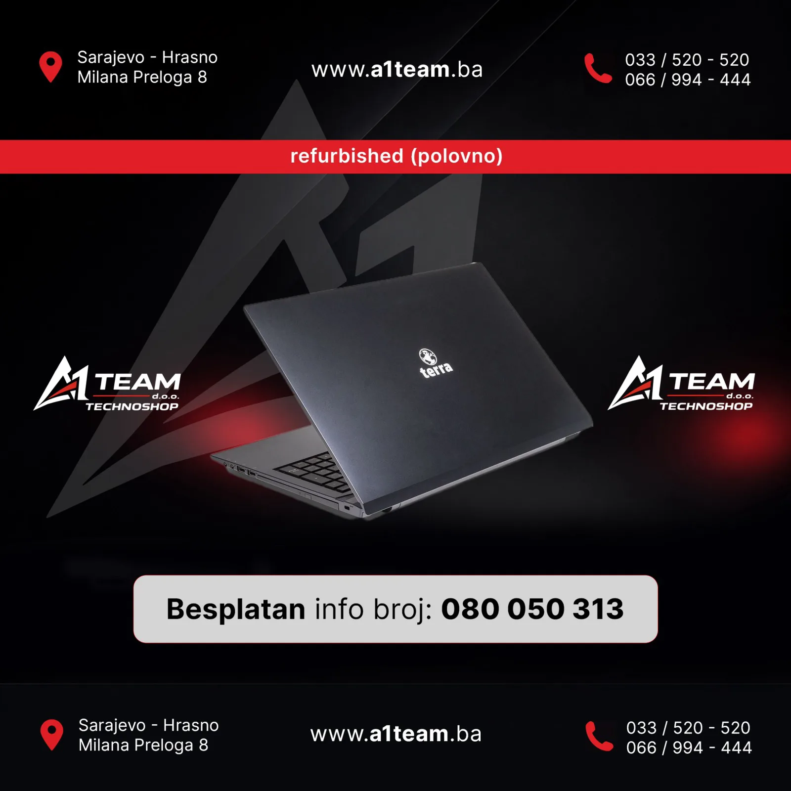 LAPTOP TERRA I5 7TH REF