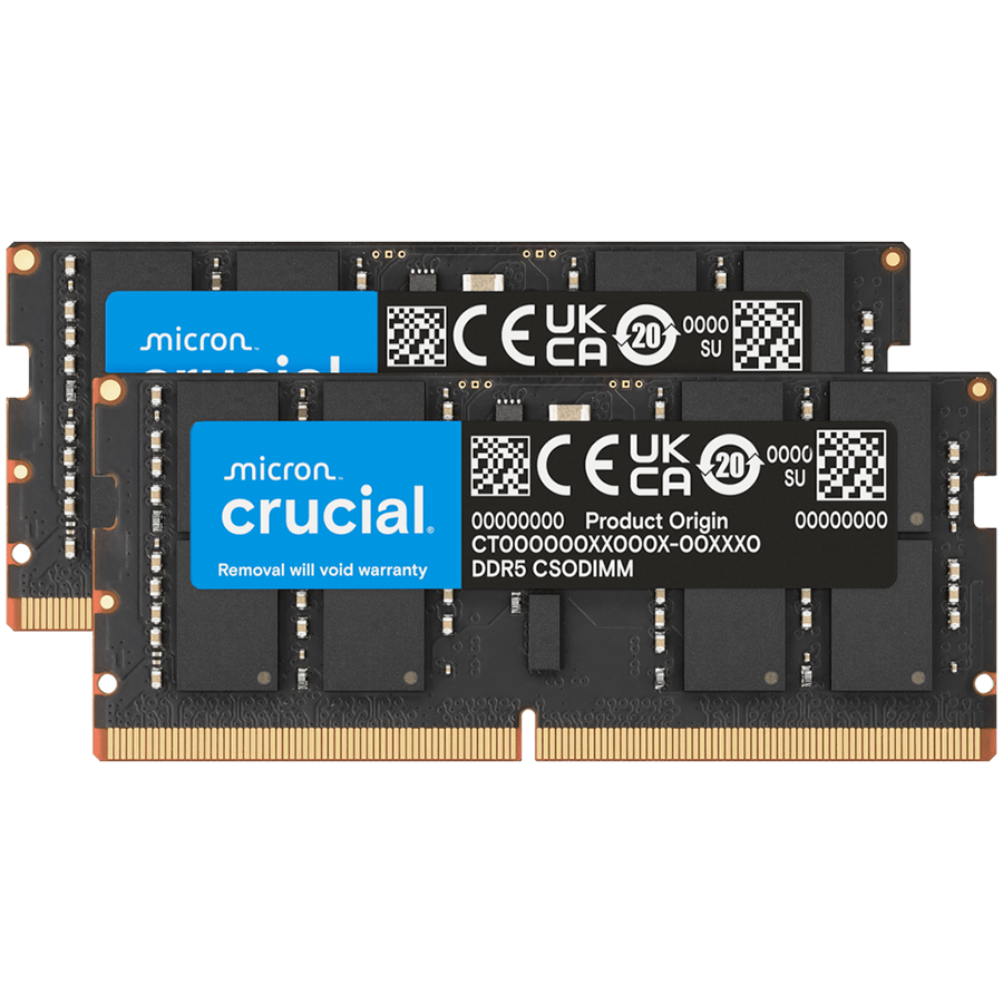 Crucial DDR5 SO-DIMM 64GB 6400MHz (2x32GB) - slika 2
