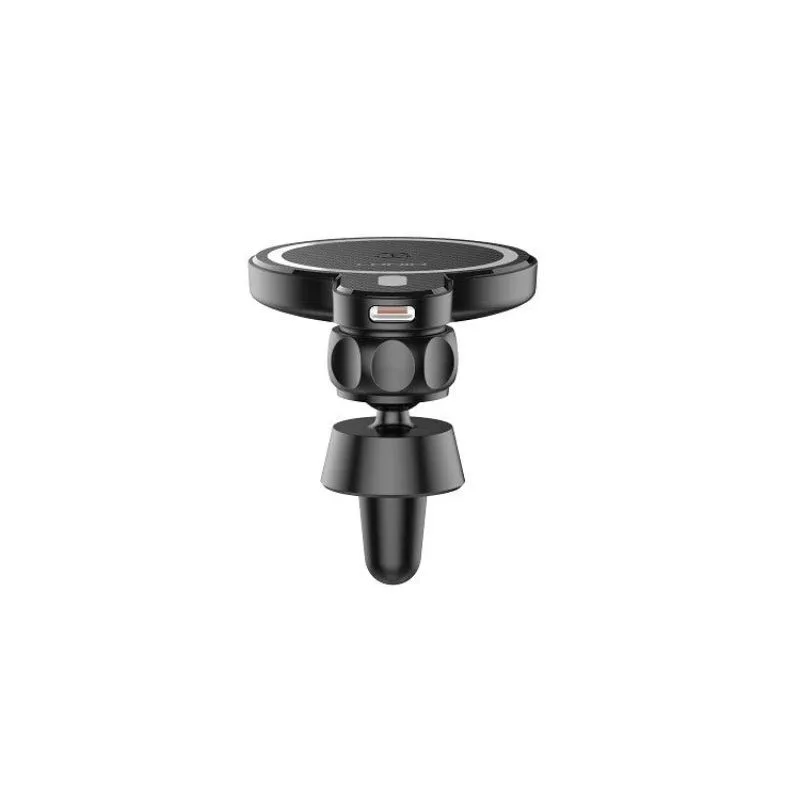 Auto drzac LDNIO MA20 metal ring i Wireless charger 15W - slika 2