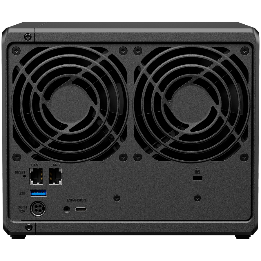 Synology DiskStation DS925+ Tower, 4-Bays 3.5'' SATA HDD/SSD, 2 x M.2 2280 NVMe SSD slot, CPU AMD Ryzen V1500B 4-core 2.2 GHz, 4 GB DDR4 ECC SODIMM, 2x RJ-45 2.5 GbE LAN Port; 2x USB 3.2; 1 xUSB Type- - slika 7