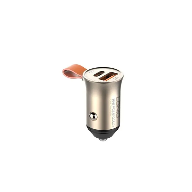 Auto punjac LDNIO C509Q 30W PD QC4+ USB + Type C kabal - slika 3