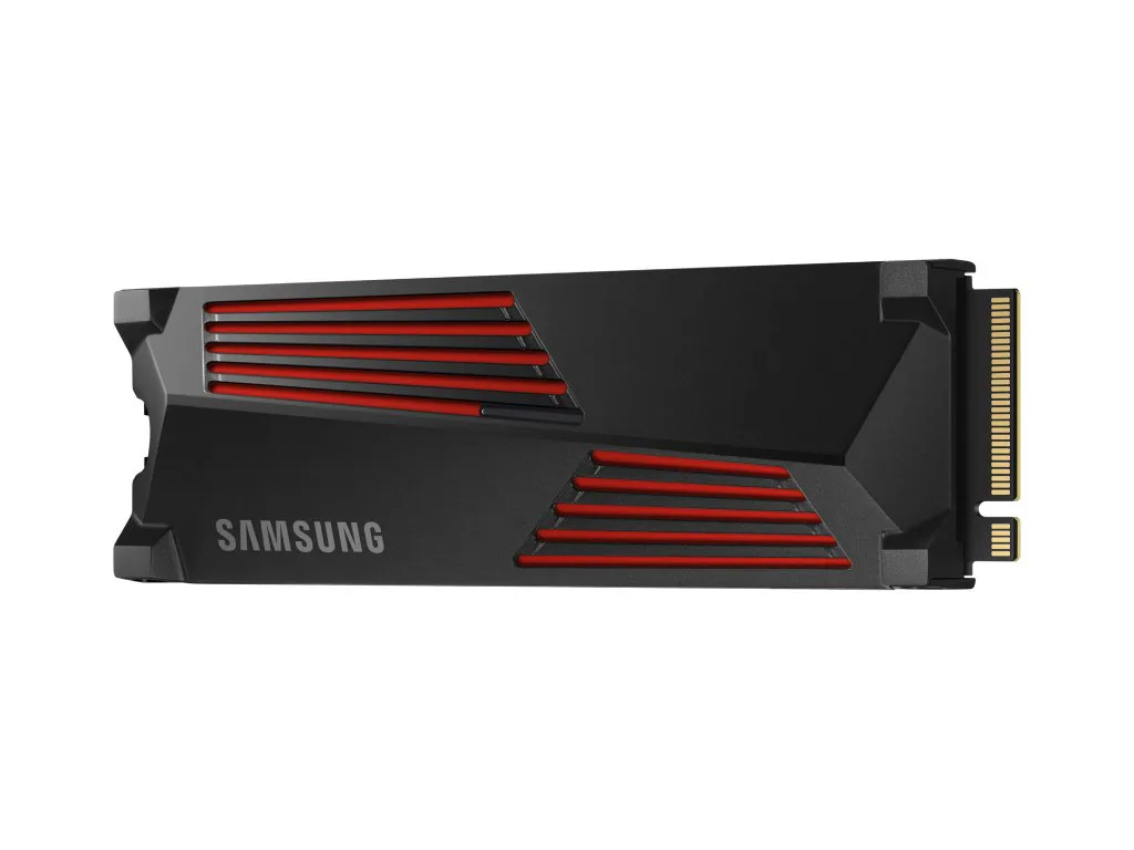 Samsung 990 PRO 2TB HeatsinkNVMe M.2,PCIe Gen 4.0 x47450MB/s read,6900MB/s write