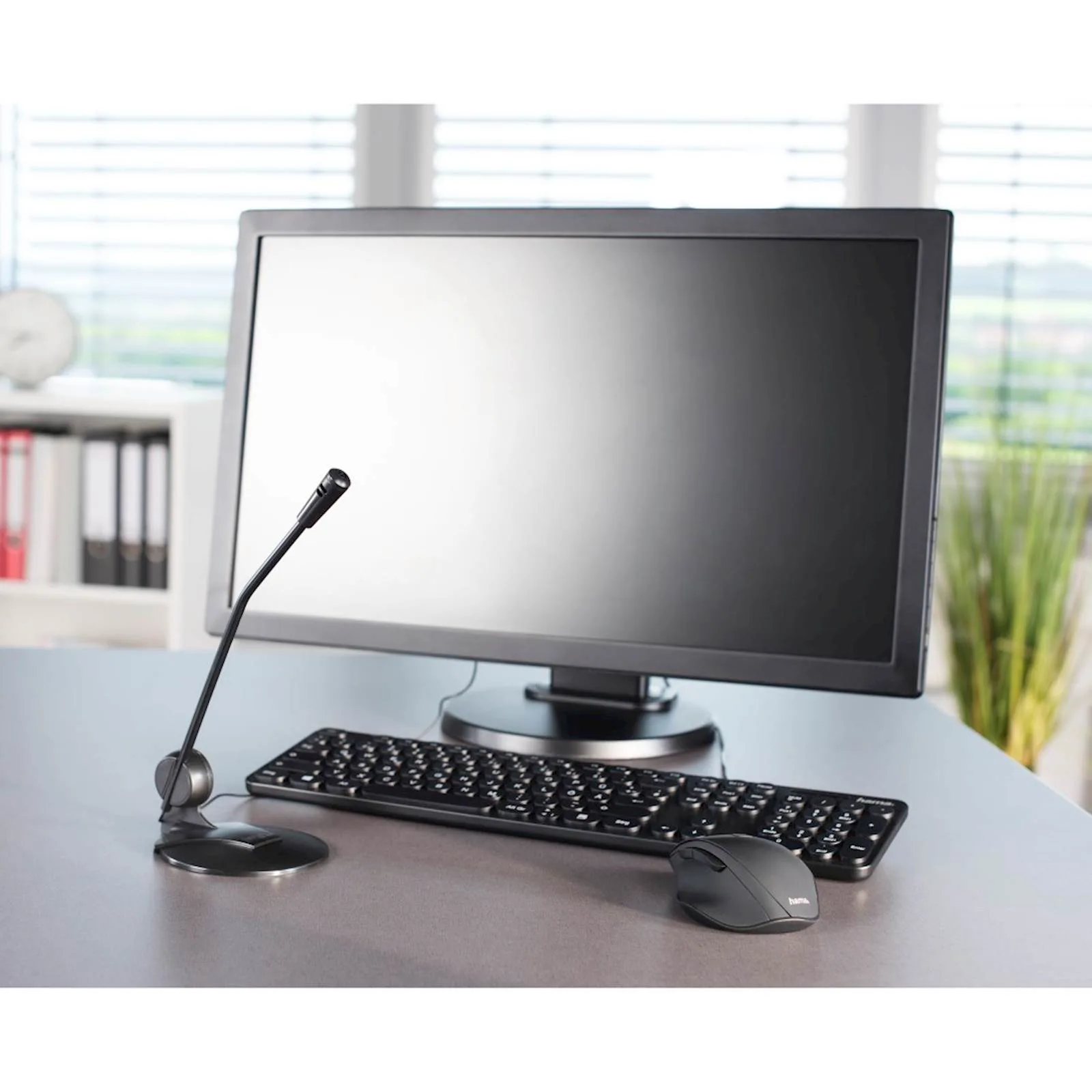 Mikrofon HAMA CS-461 Desktop crni - slika 3