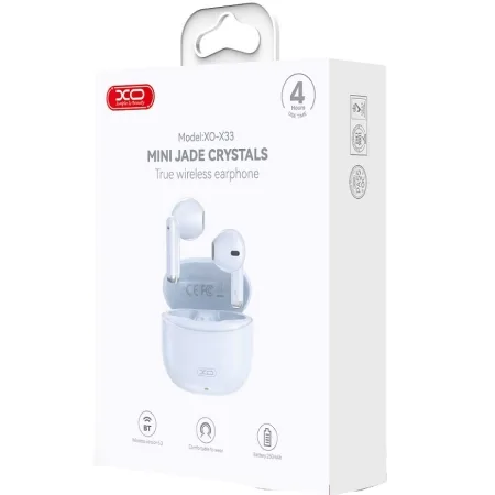 XO Bluetooth Slušalice sa mikrofonom X33 TWS Blue - slika 2