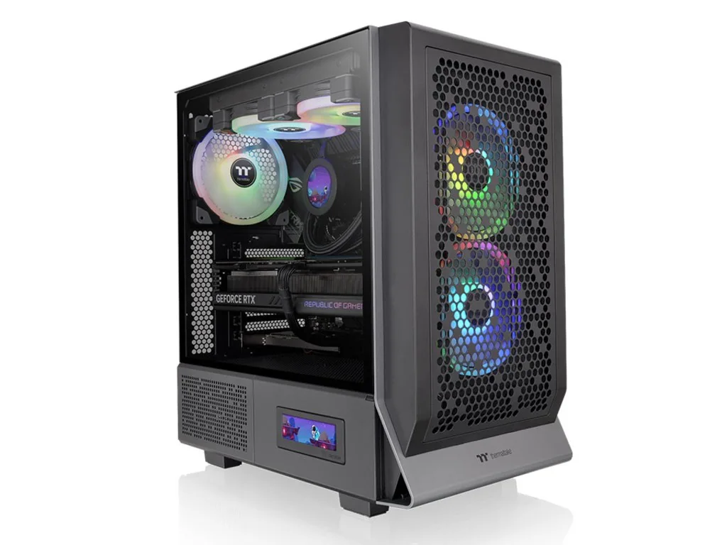 Thermaltake Ceres 300 TG ARGBMid tower case, tempered glass2x CT140 ARGB fans, 1x CT140 fan - slika 2