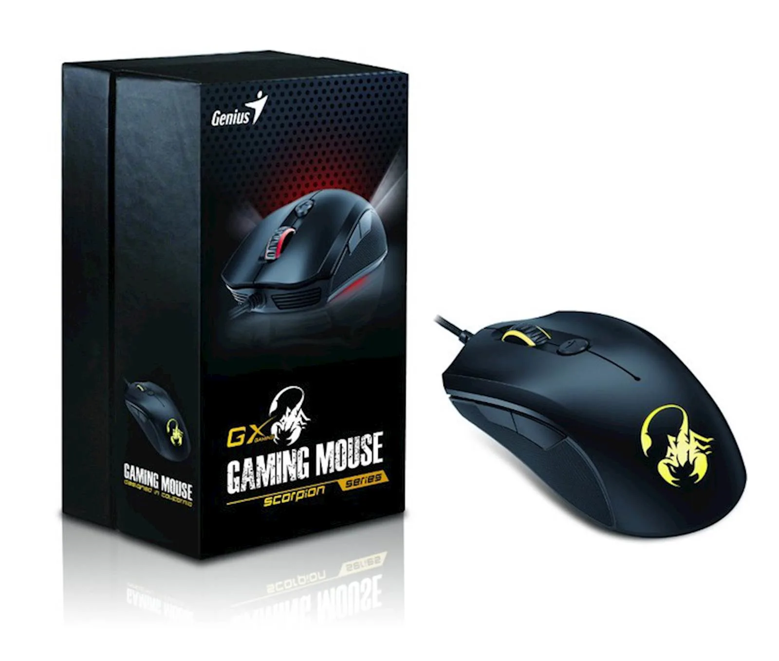 Miš GENIUS Scorpion M6-600 gaming + Podloga - slika 2