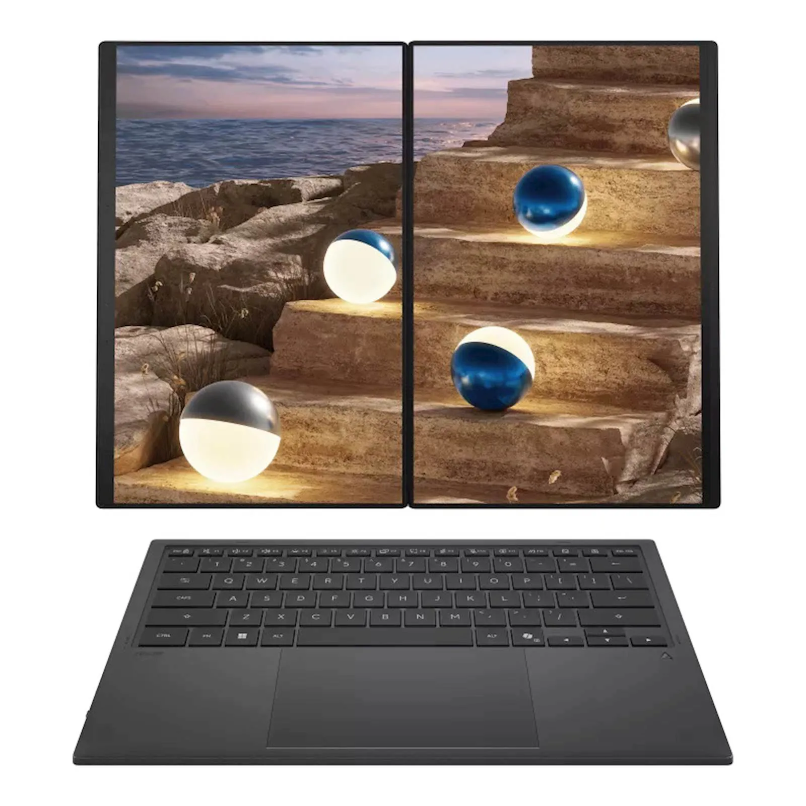 Laptop ASUS Zenbook Duo 14 UX8407AA-SN130X 14"3K OLED TOUCH 144Hz U9-386H 32GB DDR5 s2TB W11p 2Y - slika 2