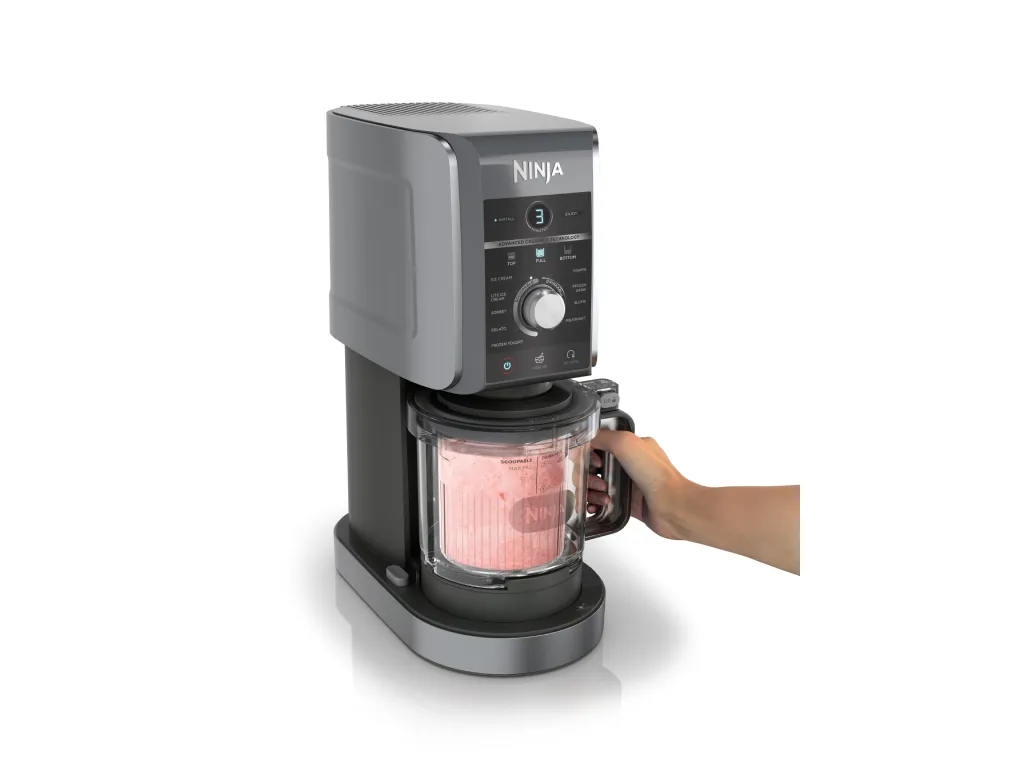 Ninja aparat za sladoled10 programa, 4 funkcije, 50% veci kapac. snaga 800W, kapac. 709ml - slika 2