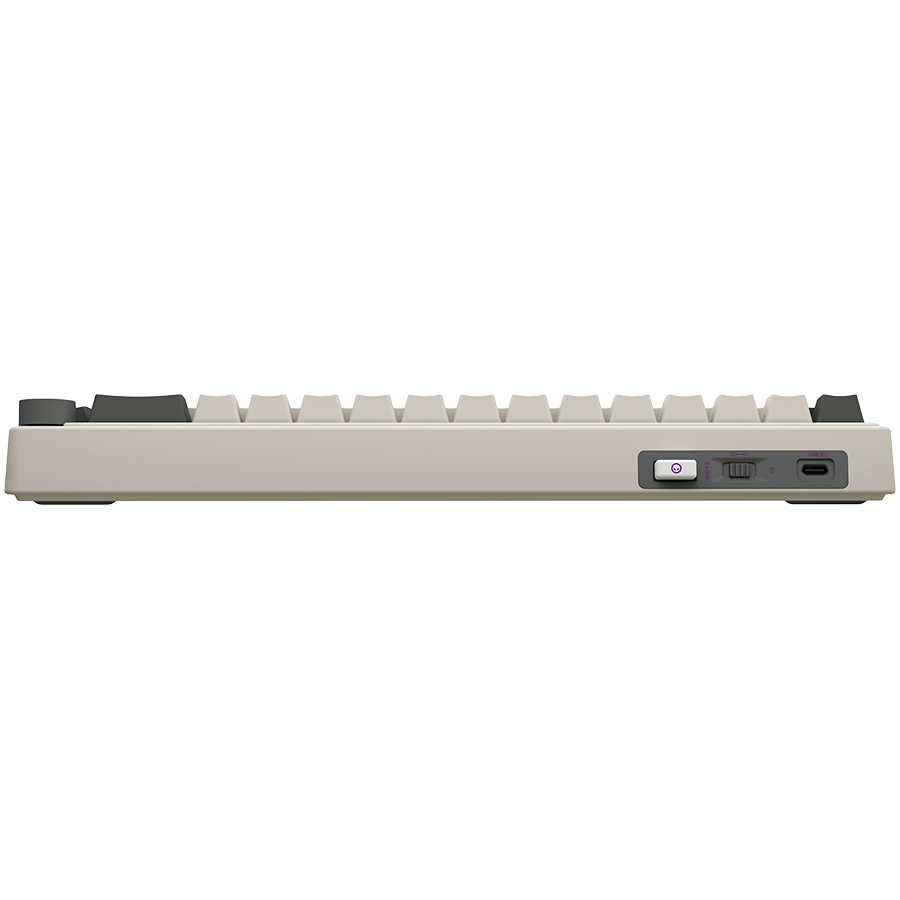 LORGAR KBP70MW, Wireless 65% Mechanical Gaming Keyboard Pro, Beige, CZ/SK layout - slika 5