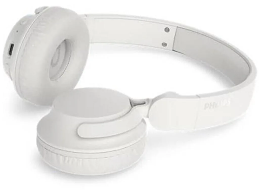 Philips TAH4000WT BT slusaliceDo 70 sati reprodukcije; bijelmikrofon; pogonske jedinice od 32 mm - slika 2