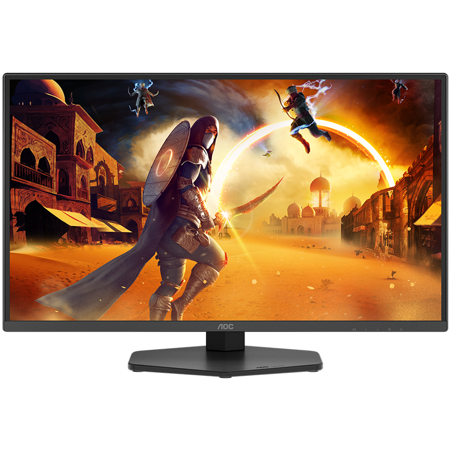 AOC MONITOR Q25G4SR, GAMING 25'', G, 300HZ, FAST IPS, 2560x1440, 0.3 MS, 80M:1, 300 CD/M, TILT, HEIGHT ADJUSTABLE, SWIVEL, PIVOT, 2X HDMI, DISPLAY PORT, 3YW, BLACK-RED - slika 3