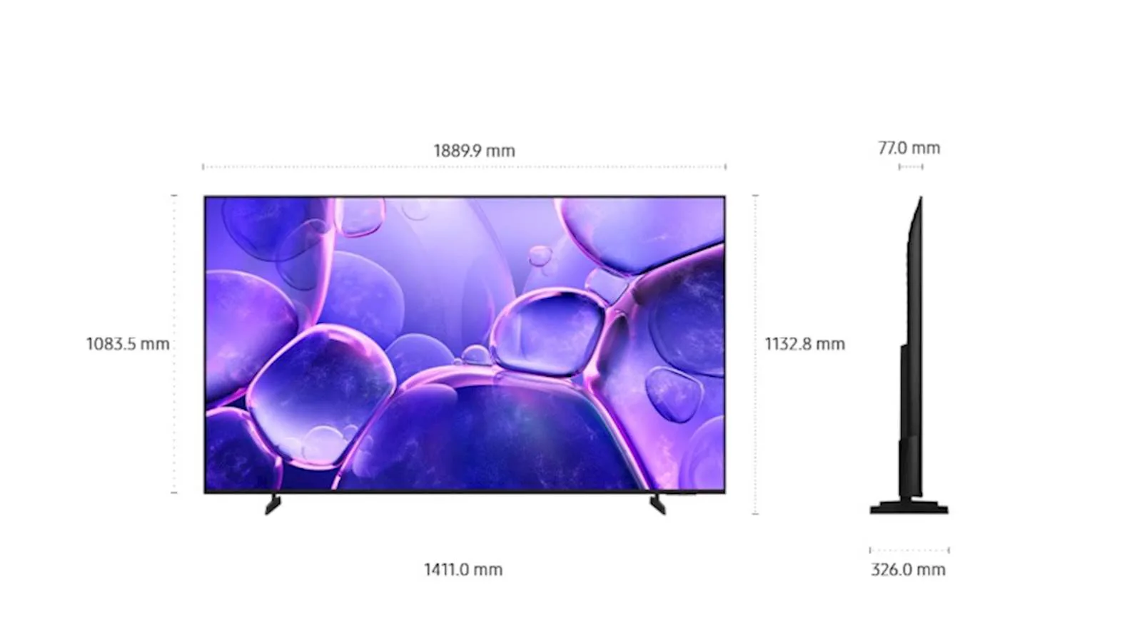 TV SAMSUNG Crystal UHD 4K  85" U8092H - slika 5