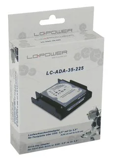 LC-Power HDD adapterHDD/SSD 3,5" to 2x 2,5" - slika 2