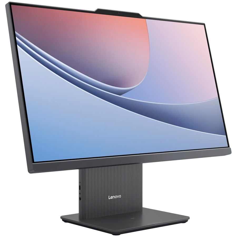 LENOVO IdeaCentre AIO 24 23.8" FHD IPS, Intel Core Ultra 7 256V, 16GB LPDDR5X, 512GB SSD, 1x USB-A 3.2, 2x USB-A 2.0, 1x USB-C, HDMI In-Out, RJ-45, WiFi 6, BT5.3, BH Wireless Kyb+Mouse, No OS, Luna Gr - slika 2
