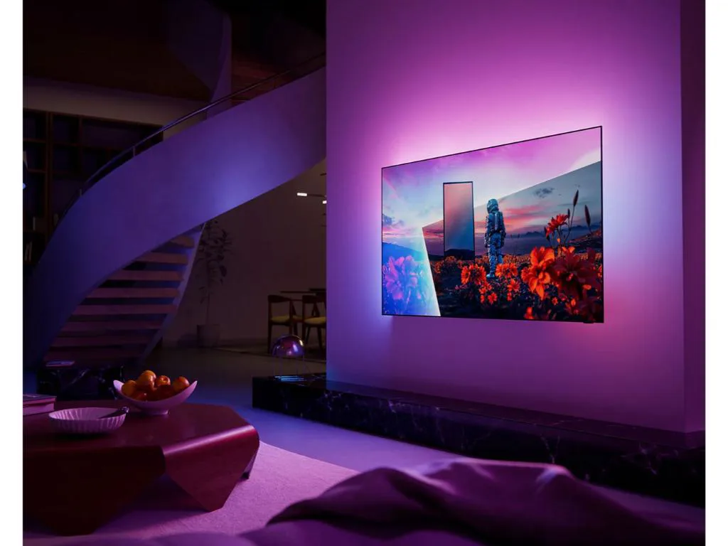 Philips 55''OLED811 4K Titanmemorija 8GB;  P5 AI procesor;Ambilight TV 3 strane; RMS 20W; HDR10+ - slika 3