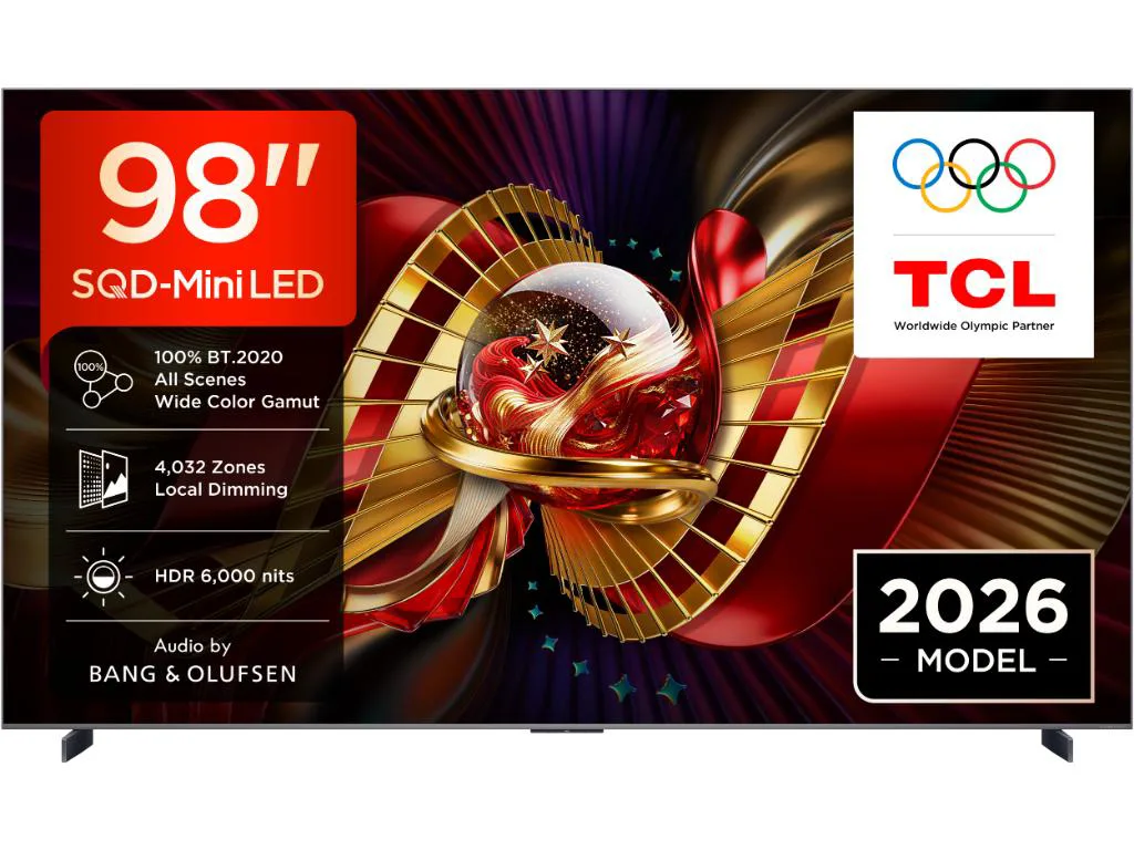 TCL 98"C8L 4K SQD-Mini LED;UHD 144Hz/288Hz FHD Google TV;B&O, 4032 zones, 6000 nits; Zeroborder - slika 2