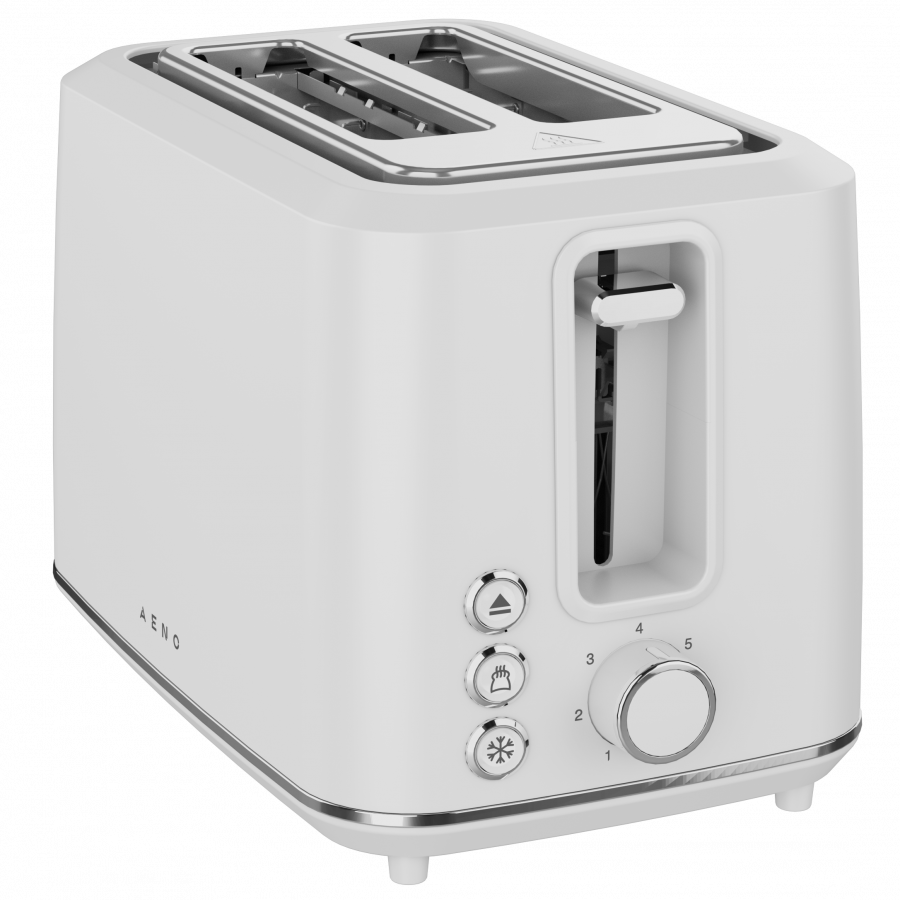 Electric Toaster, white, 220-240V, 50-60Hz, 920-1080W, 2 slots, 3 modes, 7 browning levels - slika 4