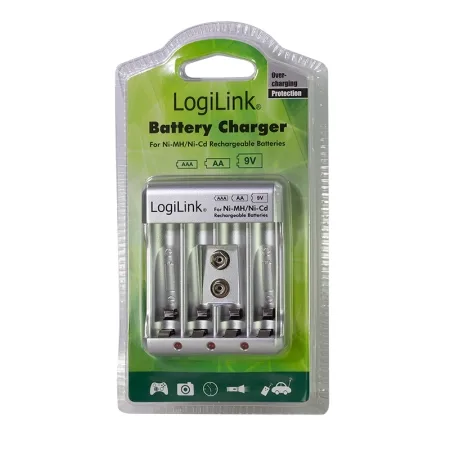 LogiLink Battery charger for Ni-MH/Ni-Cd AA/AAA/9V accumulators  PA0168 - slika 6