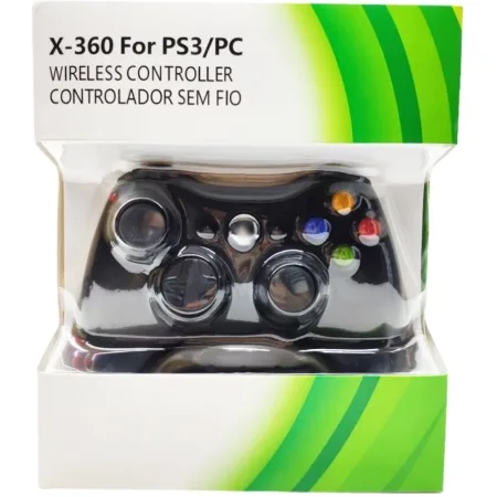 Wireless Controller for Xbox 360 / PS3 / PC / Android - Black - slika 2