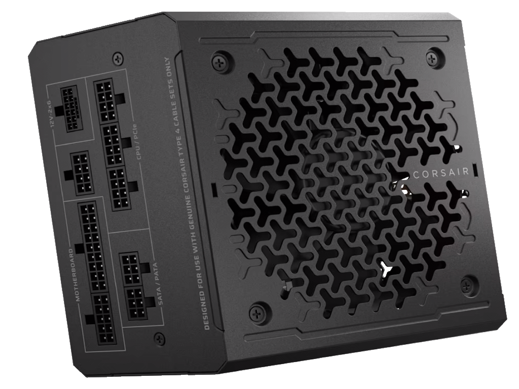 Corsair PSU 1000W RM1000eGold, Fully Modular, 12V-2x66xSATA, 3xPCIe, ATX 3.1, PCIe 5.1 - slika 4