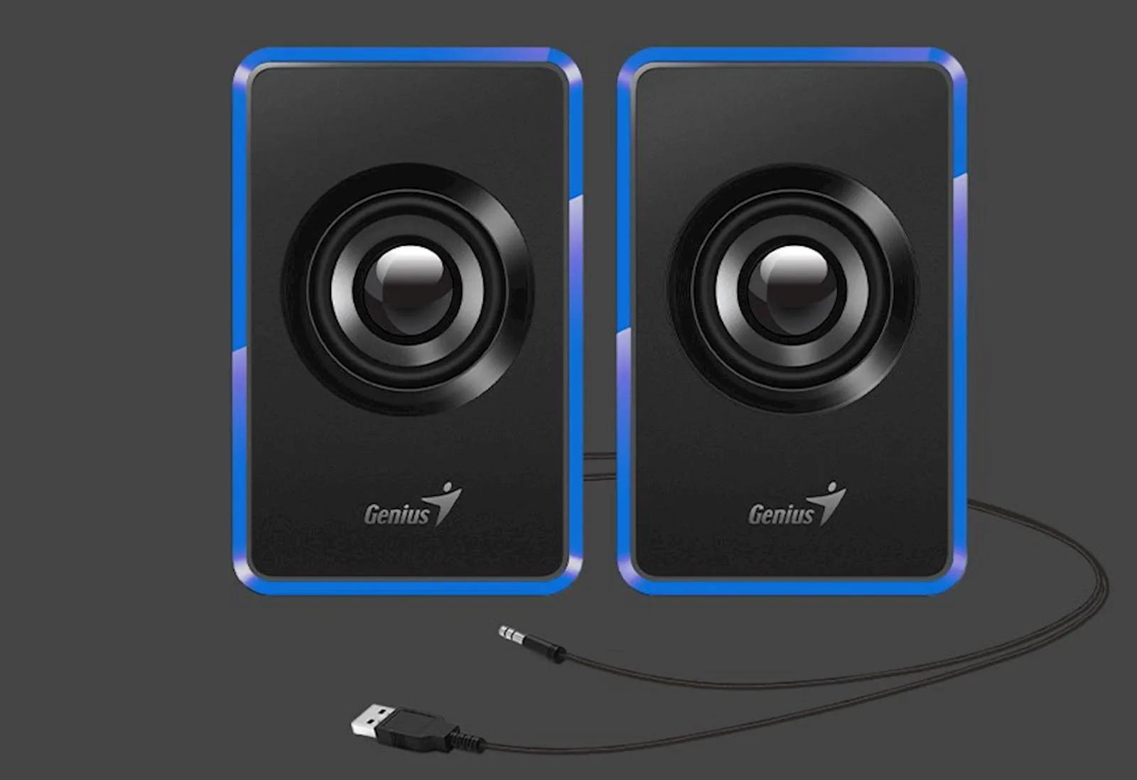 Zvučmik Genius SP-U125 USB sivi - slika 2