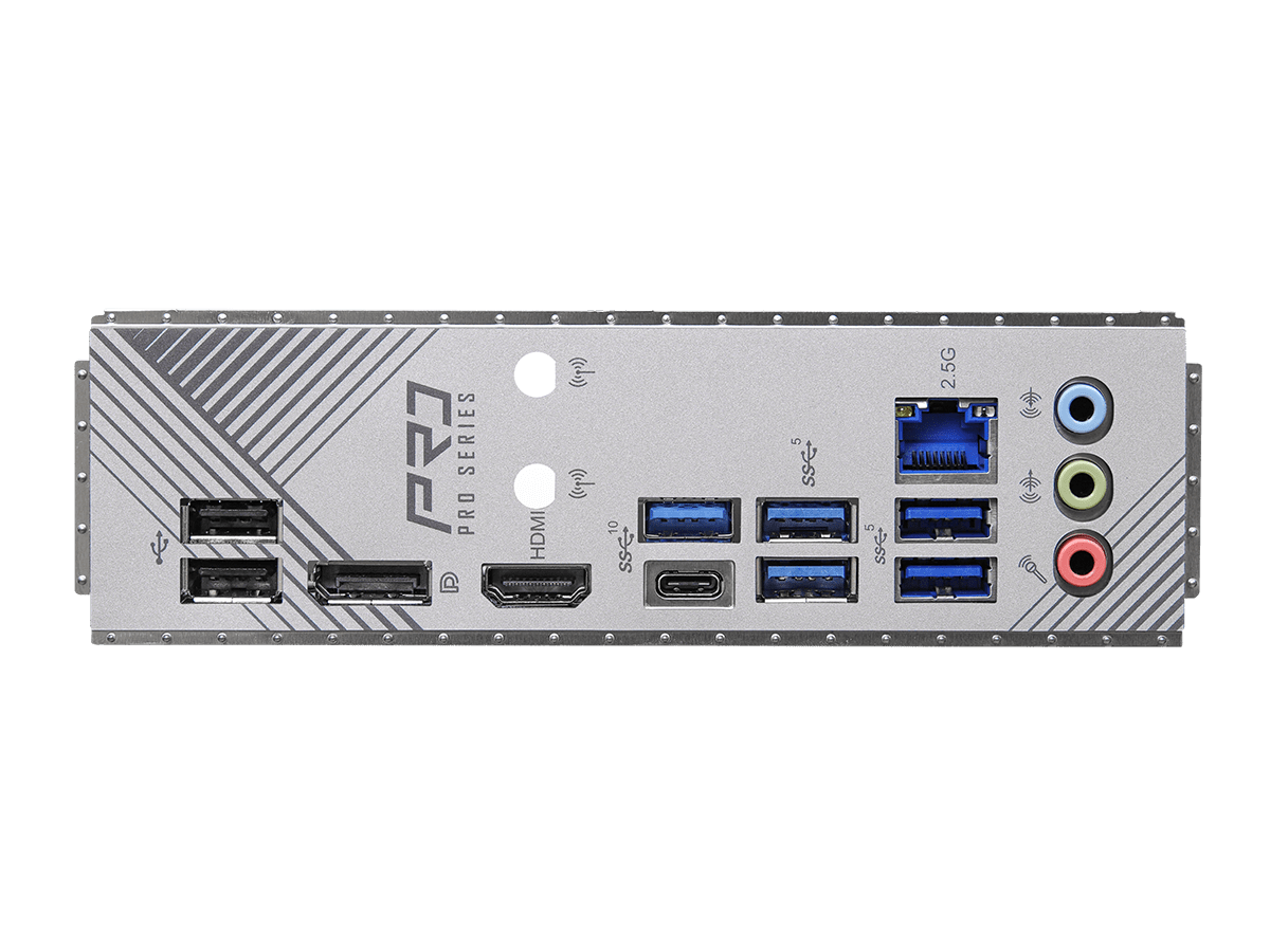 ASROCK MB B760 PRO RSIntel B760, LGA1700, 4xDDR53xM.2, 4xSATA, RAID, HDMI, DP, ATX - slika 2
