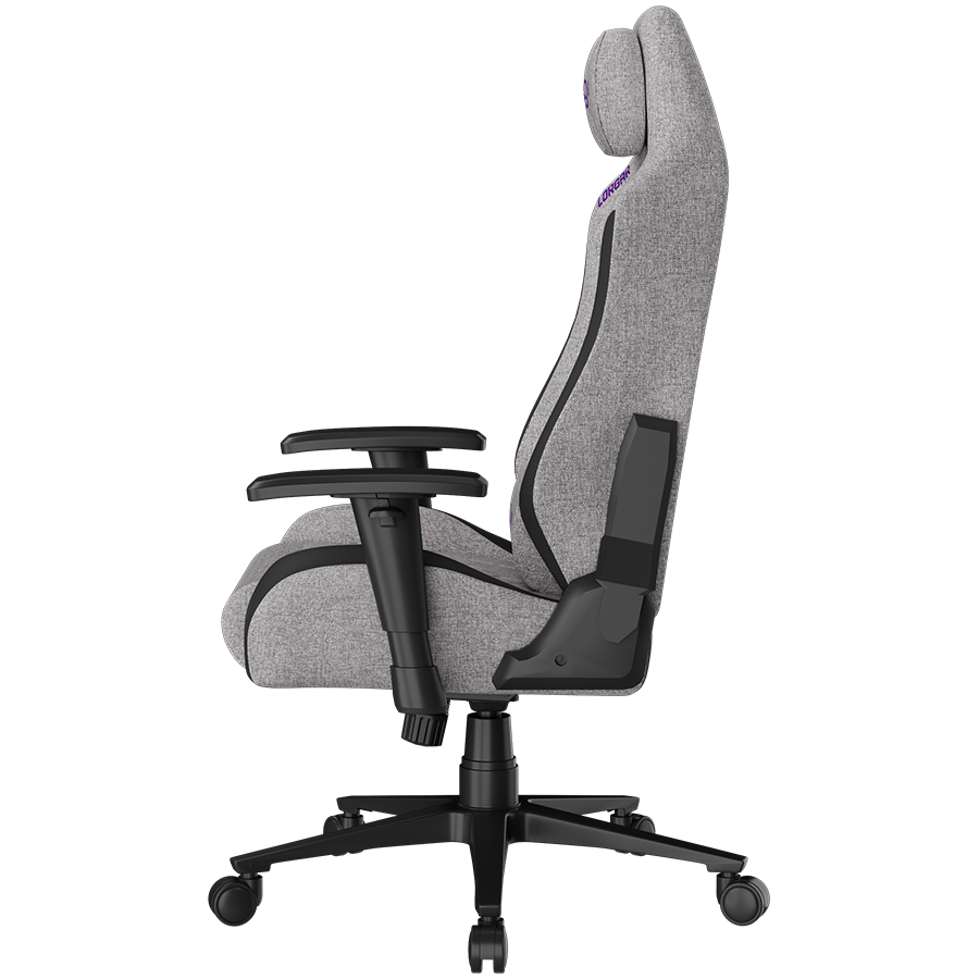 LORGAR CHA41, Ergonomic Gaming Chair Advanced, premium anti-stain fabric, Grey - slika 5