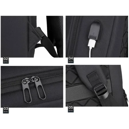 OKADE Ruksak za Notebook S2307 15,6" Crna - slika 7