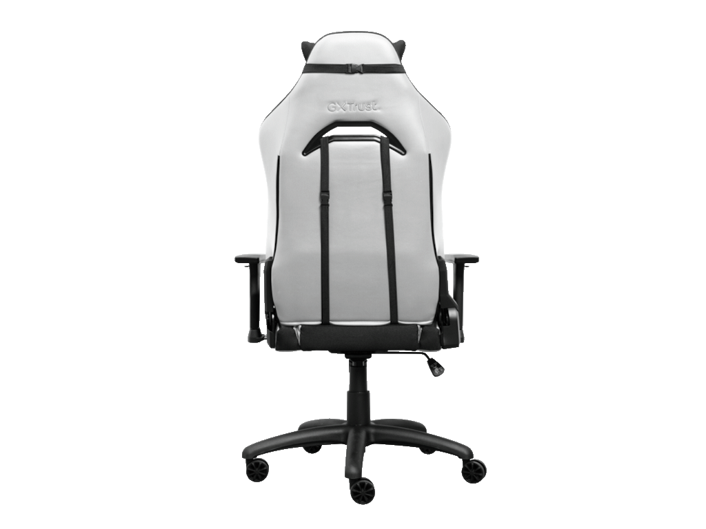 Trust GXT 714W gaming stolica RUYA, crno-bijela, udobna,podesiva, ergonomska, eko materijal - slika 3