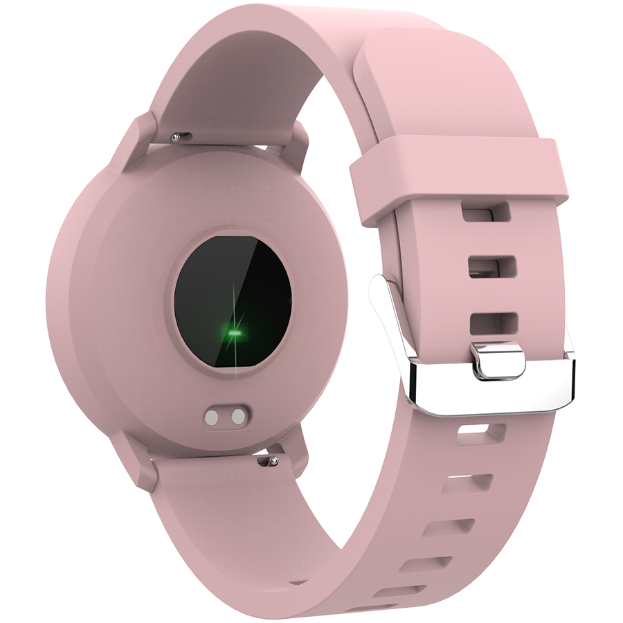 CANYON Lollypop SW-63, Smart watch, 1.3inches IPS full touch screen, Round watch, IP68 waterproof, multi-sport mode, BT5.0, compatibility with iOS and android, Pink, Host: 25.2*42.5*10.7mm, Strap: 20* - slika 3