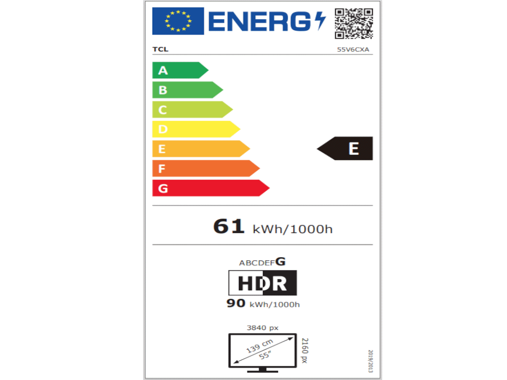 TCL 55"V6C 4K TV Google OSHDR10 HVA Panel Motion ClarityDolby Audio; AiPQ Processor; - slika 2