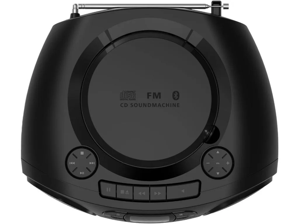 Philips TAZ2200 CD SoundmachinCD; CD-R; CD-RW; FM Antena;BT; USB; KASETEFON; (RMS) 3WX2; crna - slika 3