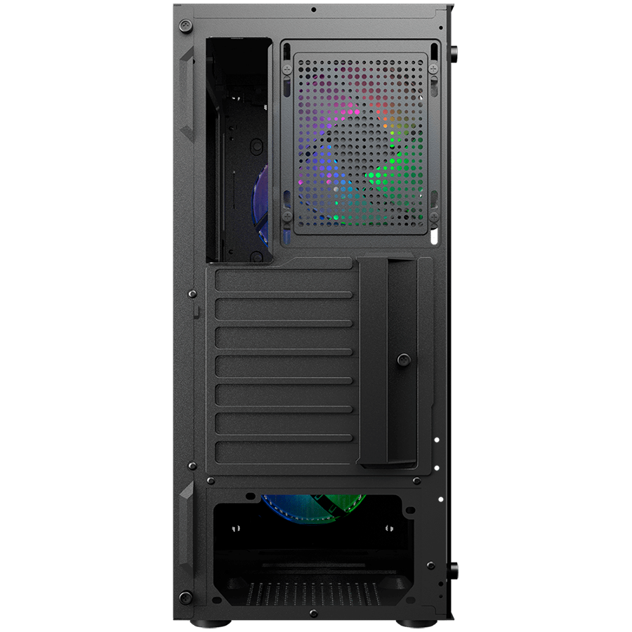 COUGAR MX110 RGB PC Case, Mid tower, Black - slika 5
