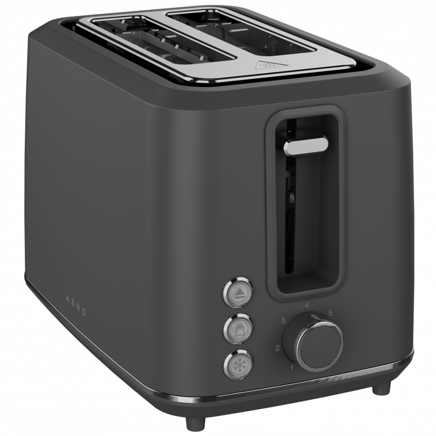 Electric Toaster, Grey, 220-240V, 50-60Hz, 920-1080W, 2 slots, 3 modes, 7 browning levels - slika 4