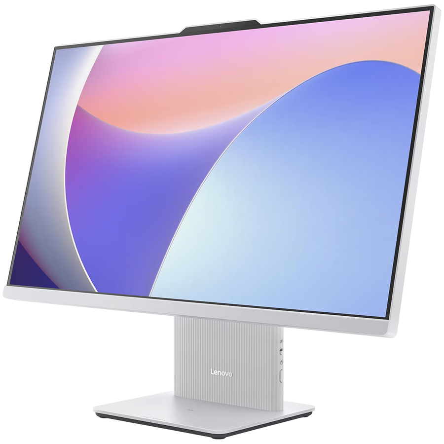 LENOVO IdeaCentre AIO 27ARR9 27" FHD IPS Non-Touch, AMD Ryzen 5 7535HS, 16GB DDR5, 512GB SSD, 3x USB-A, 1x USB-C, HDMI in-out, RJ-45, WiFi 6, BT5.2, SLO Wireless Kyb + Mouse, No OS, Cloud Grey, 2Yr - slika 3