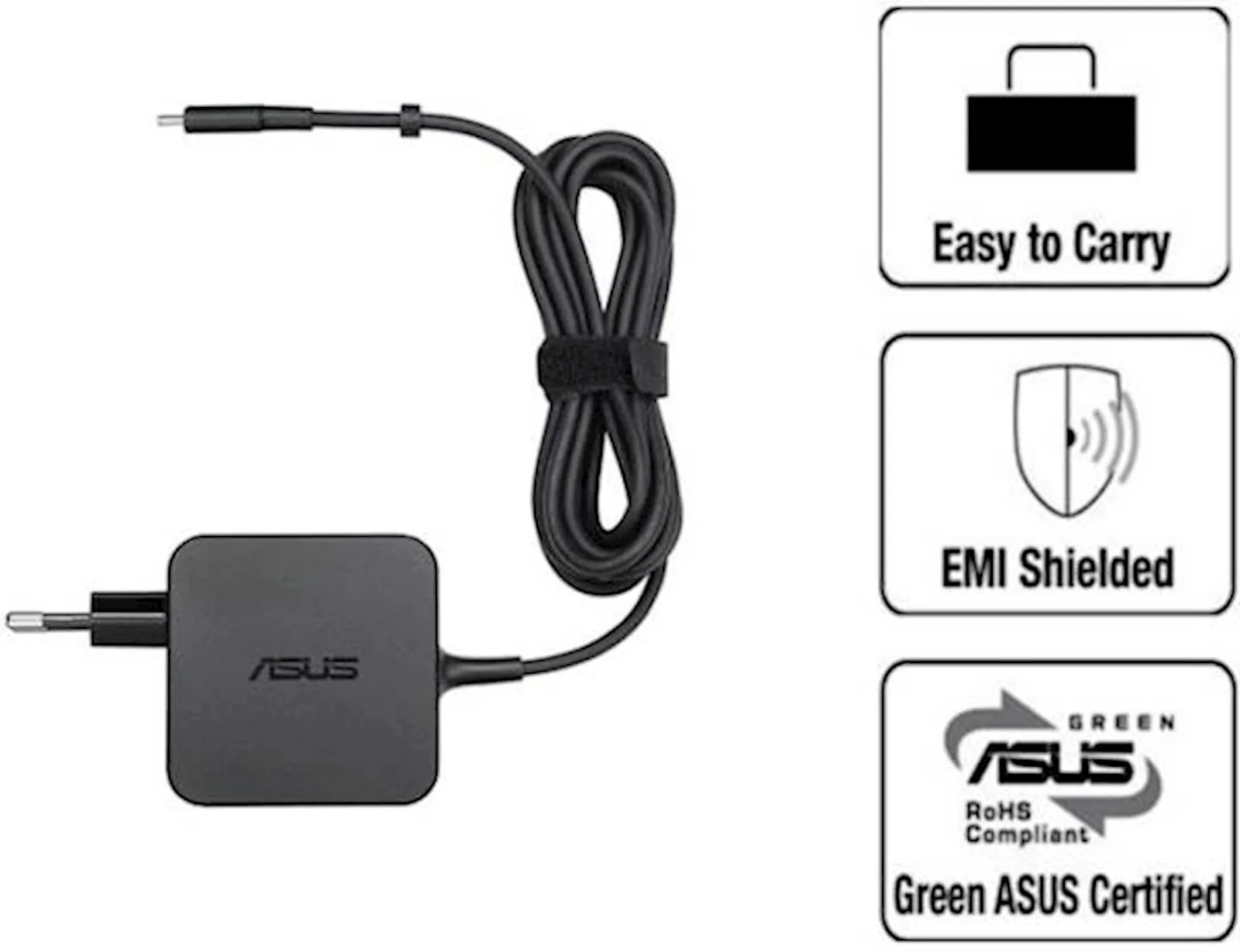 Adapter ASUS AC65-00 (AD10380)/EU - USB-C - slika 2